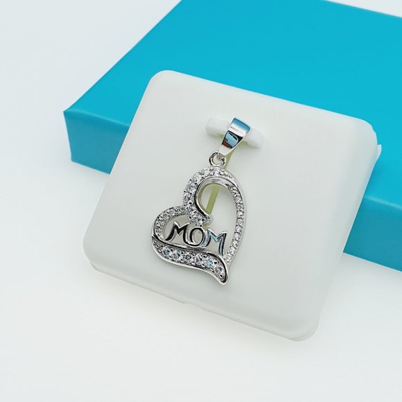 "925 Sterling Silver CZ Beautiful Pendant for Women, 1USPAR4022 - Picture 6 of 11